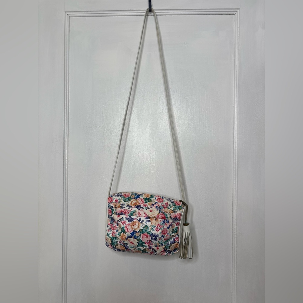 VTG 90s Floral Crossbody Bag - Picture 3 of 6